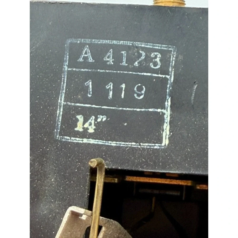Vintage Japan Quartz Clock Movement A4123 1119 14